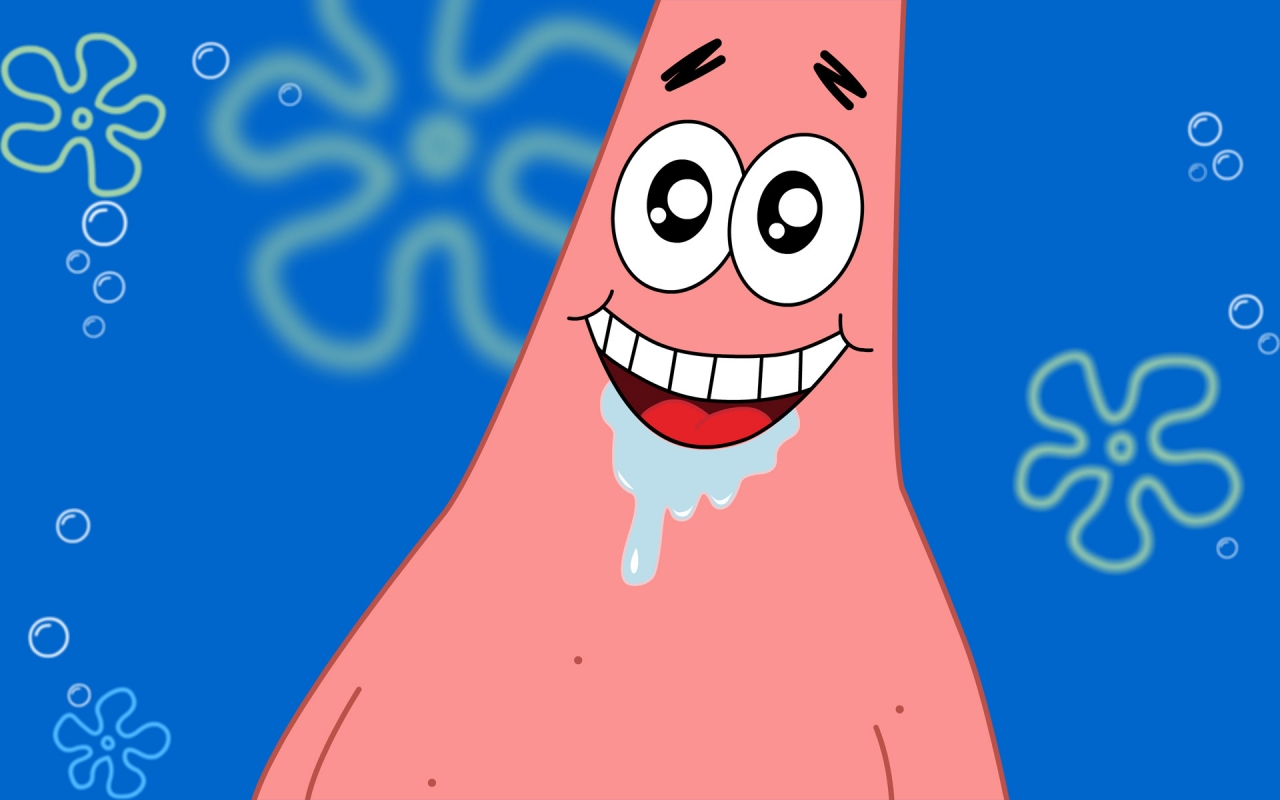 Patrick Star for 1280 x 800 widescreen resolution