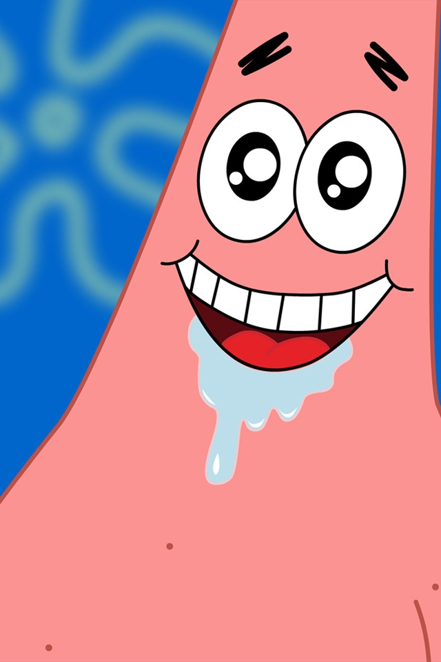 Patrick Star for 640 x 960 iPhone 4 resolution