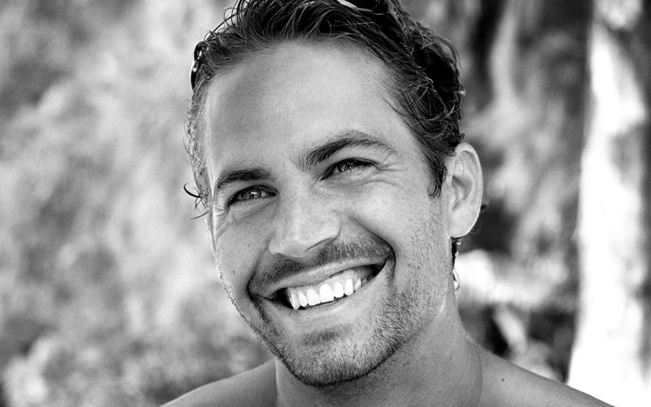 Paul Walker Smile for 1280 x 800 widescreen resolution