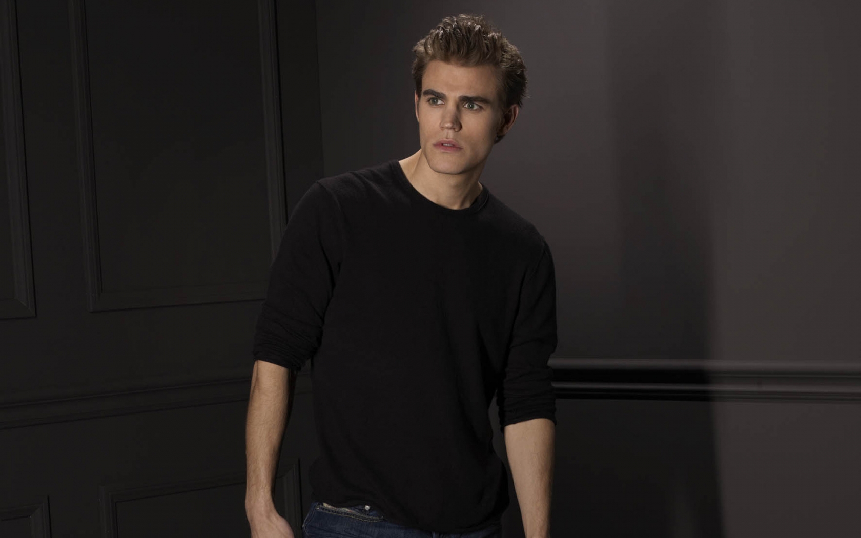 Paul Wesley Look for 1680 x 1050 widescreen resolution