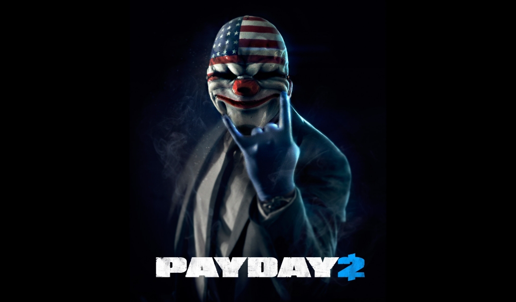 PAYDAY 2 Poster for 1024 x 600 widescreen resolution