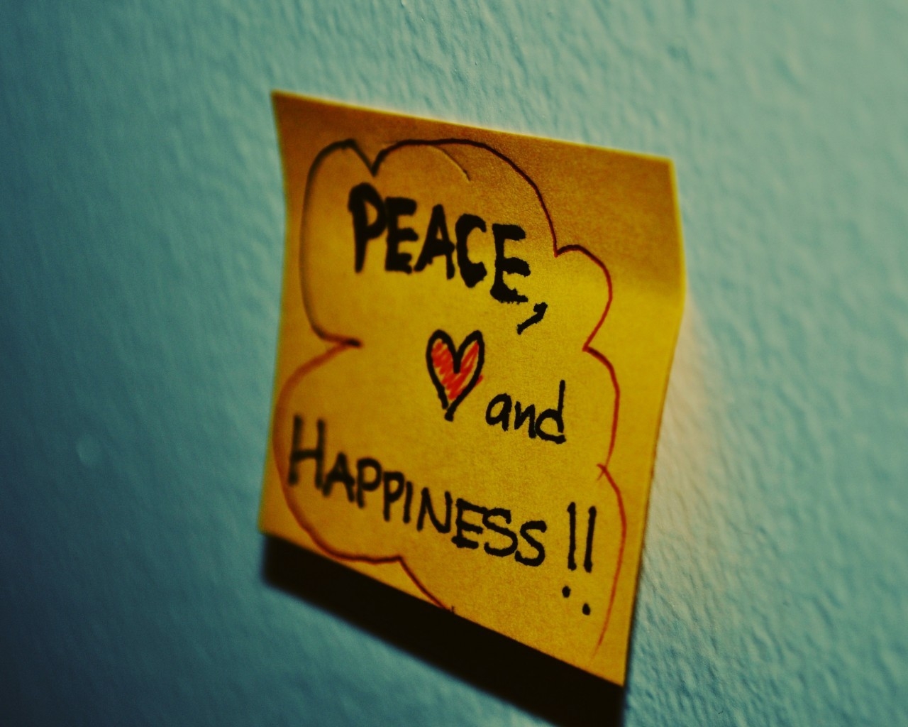 Peace and Happiness for 1280 x 1024 resolution