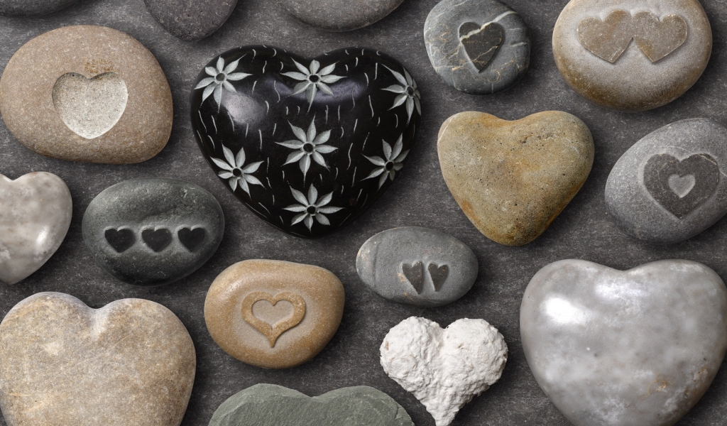 Pebbles of Love for 1024 x 600 widescreen resolution