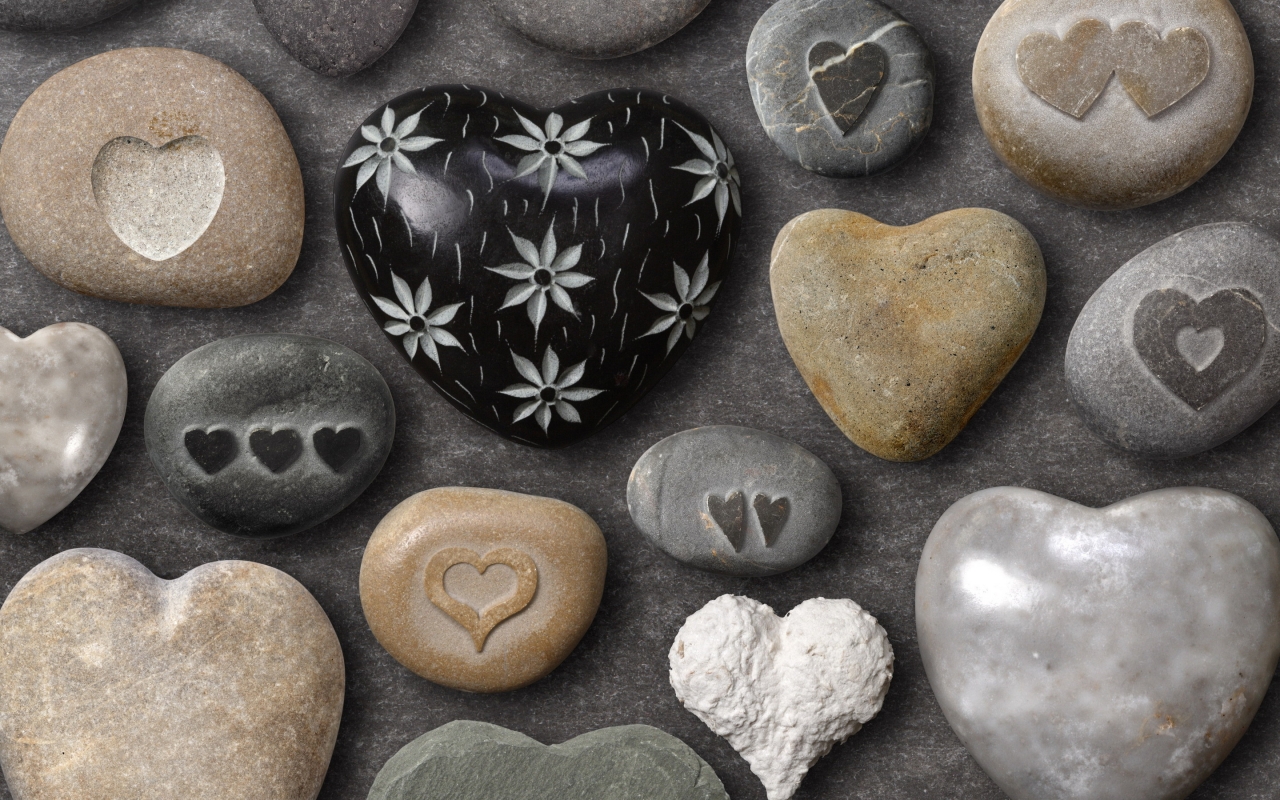 Pebbles of Love for 1280 x 800 widescreen resolution