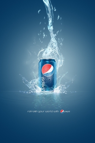 Pepsi for 320 x 480 iPhone resolution