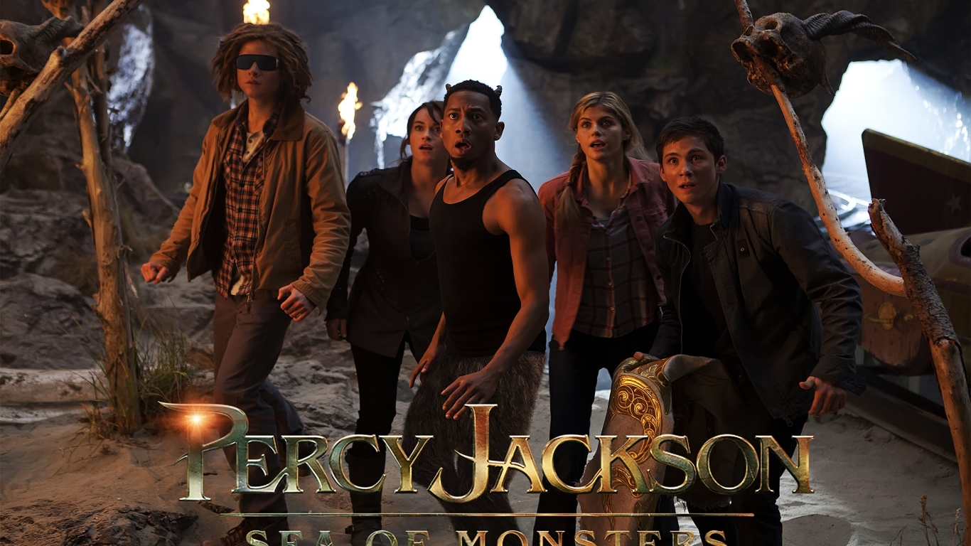 Percy Jackson Sea Of Monsters for 1366 x 768 HDTV resolution