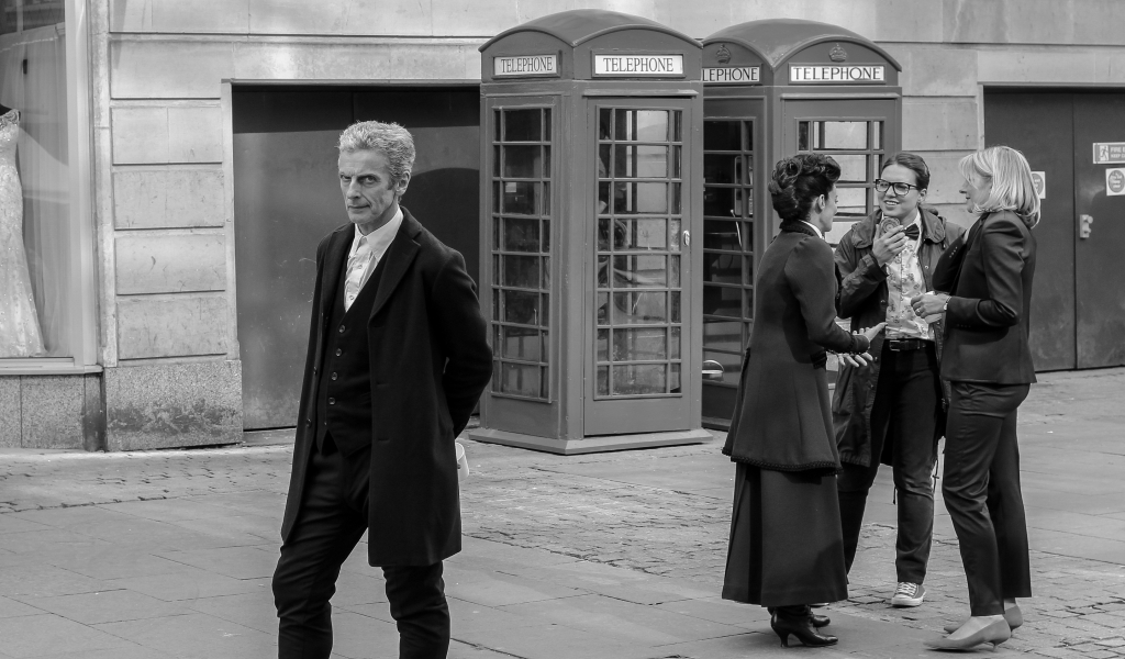 Peter Capaldi as Doctor Who for 1024 x 600 widescreen resolution