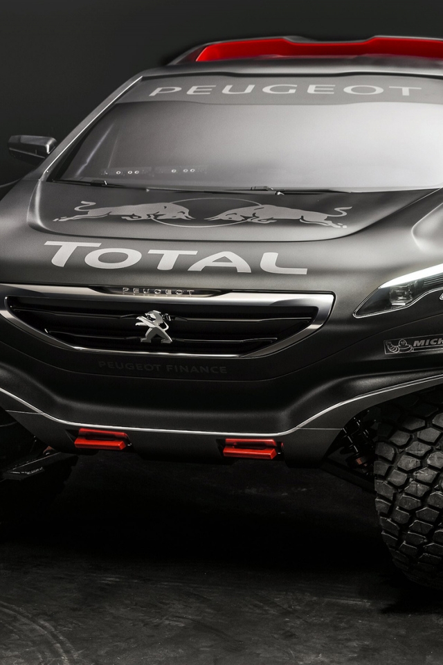 Peugeot 2008 DKR for 640 x 960 iPhone 4 resolution