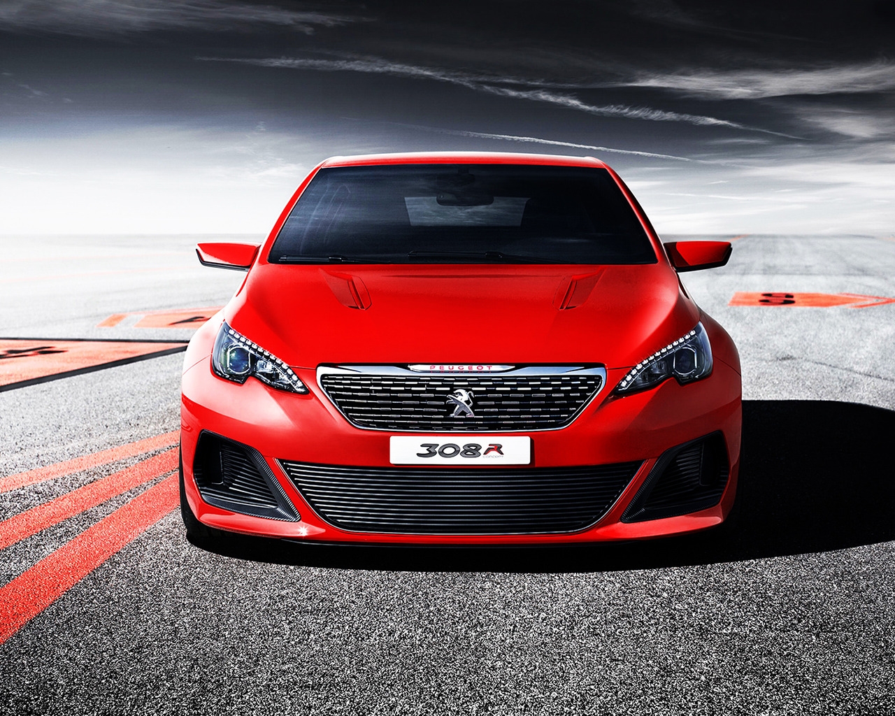 Peugeot 308 R Concept for 1280 x 1024 resolution