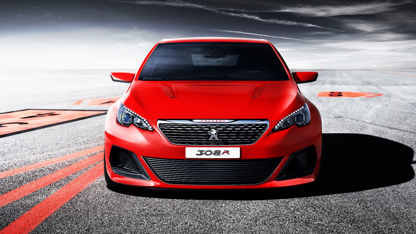 Peugeot 308 R Concept for 1366 x 768 HDTV resolution