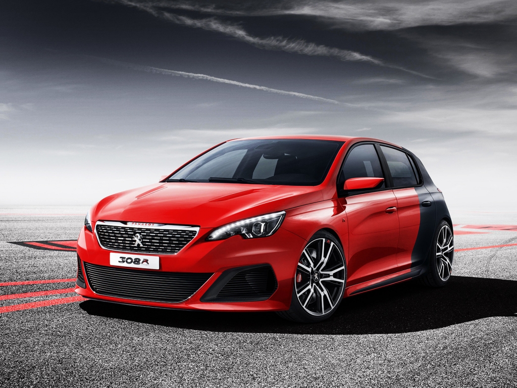 Peugeot 308 R Concept Car for 1024 x 768 resolution