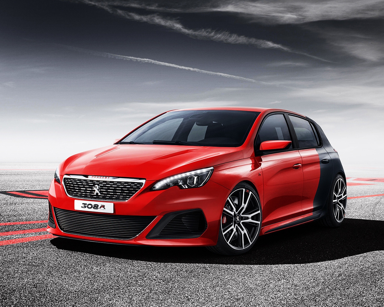 Peugeot 308 R Concept Car for 1280 x 1024 resolution