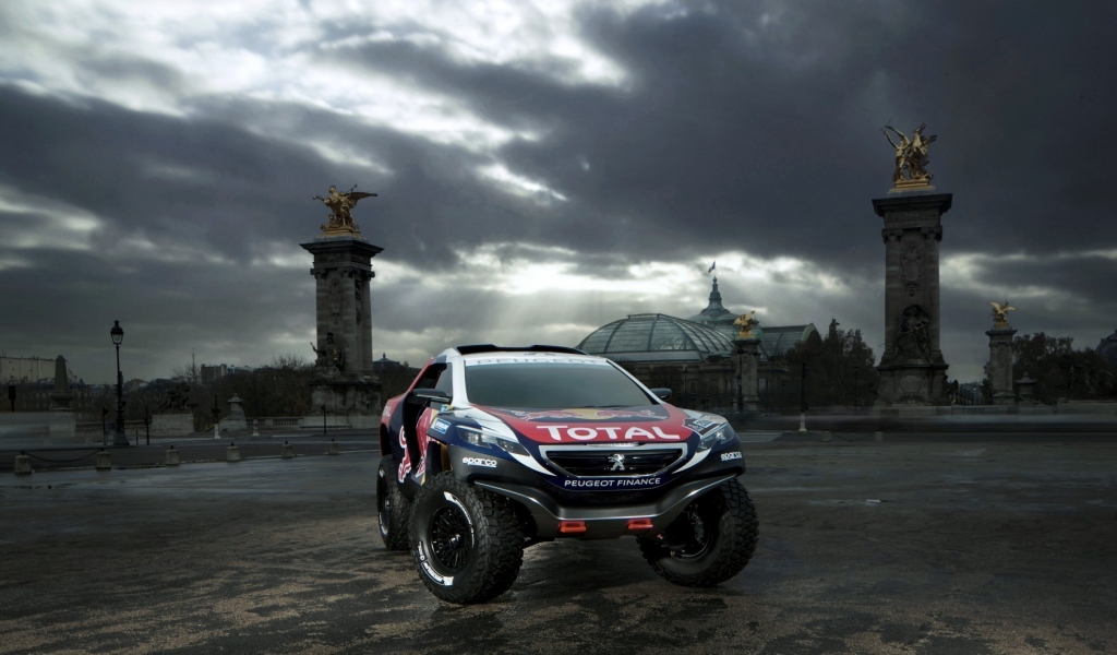 Peugeot DKR 2008 Concept for 1024 x 600 widescreen resolution