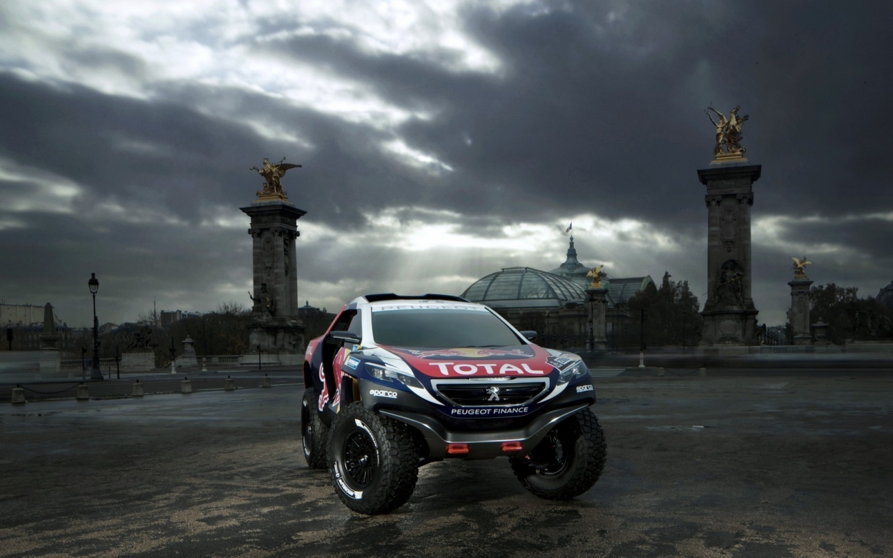 Peugeot DKR 2008 Concept for 1280 x 800 widescreen resolution