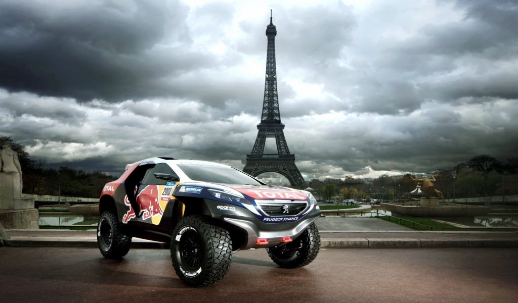 Peugeot DKR Concept for 1024 x 600 widescreen resolution