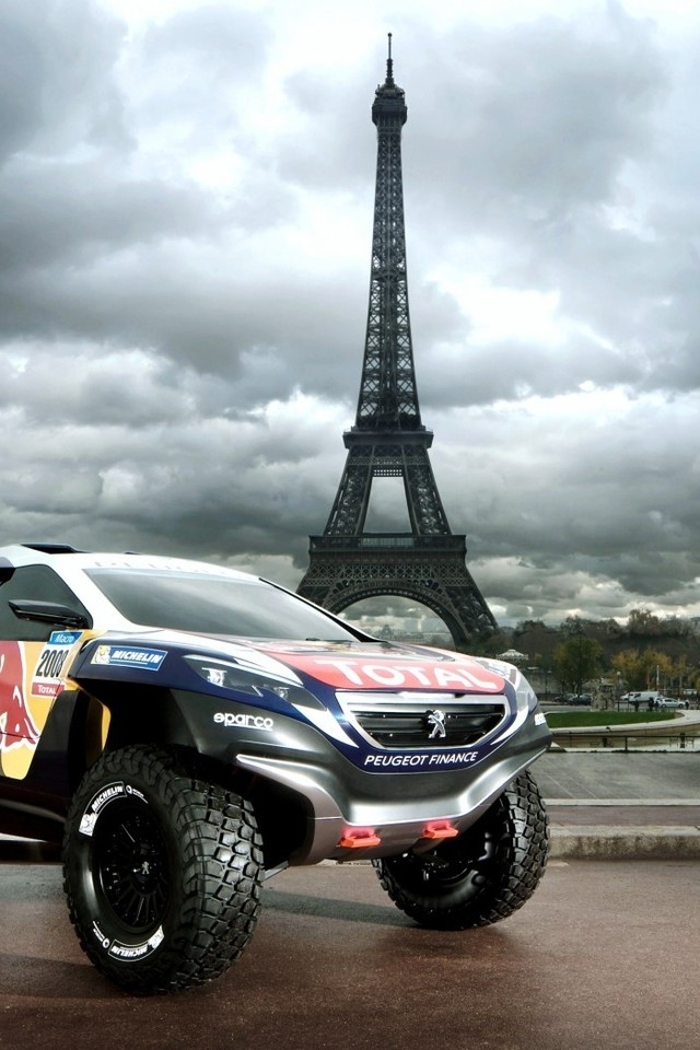 Peugeot DKR Concept for 640 x 960 iPhone 4 resolution
