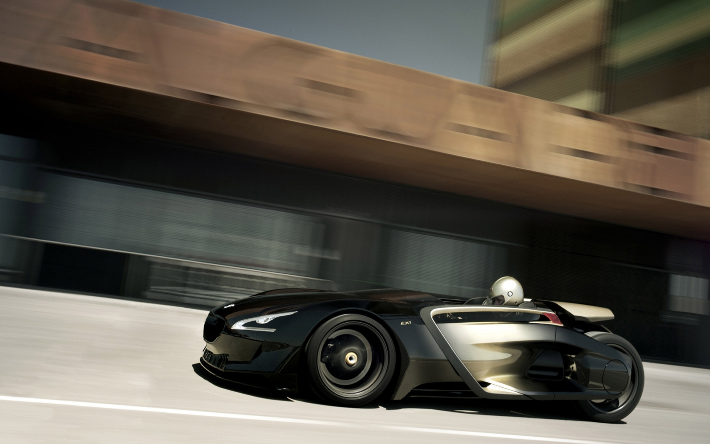 Peugeot EX1 Speed for 1440 x 900 widescreen resolution