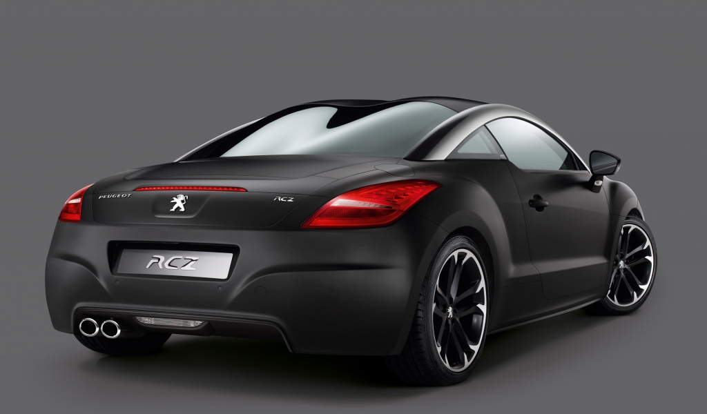 Peugeot RCZ Asphalt Rear for 1024 x 600 widescreen resolution