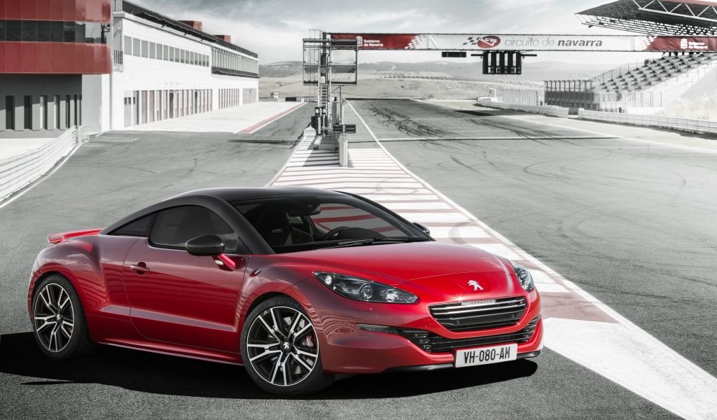 Peugeot RCZ R for 1024 x 600 widescreen resolution