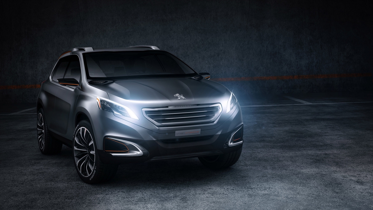 Peugeot Urban Crossover Concept for 1280 x 720 HDTV 720p resolution