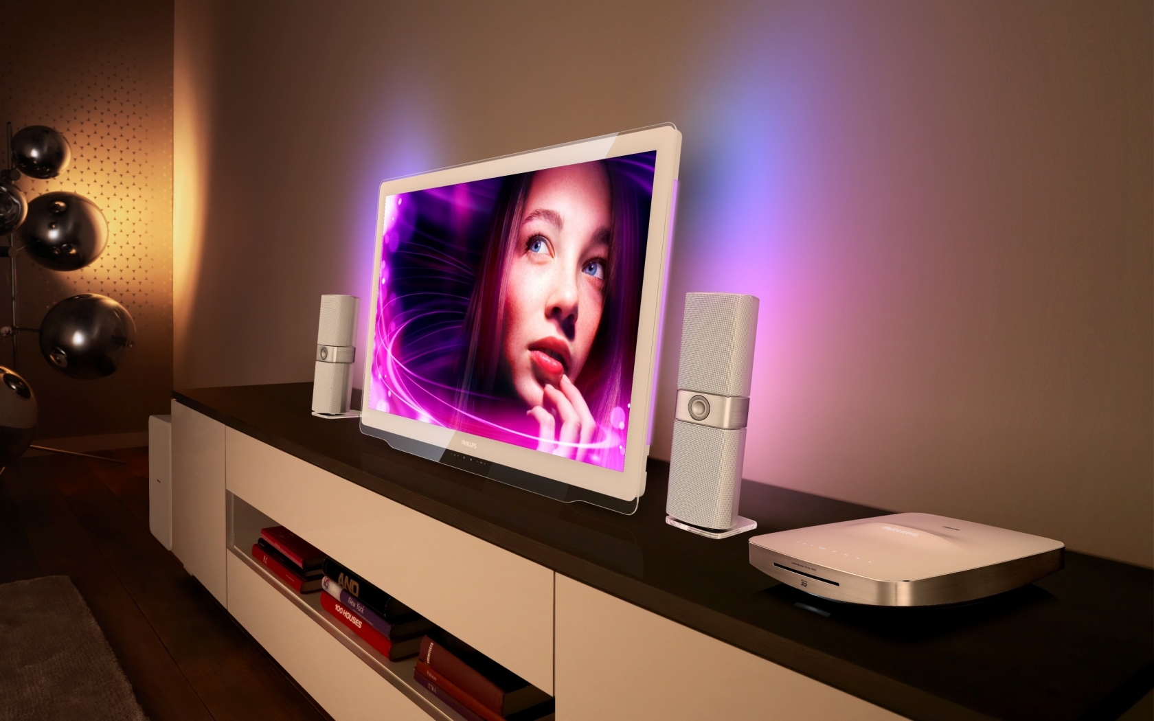 Philips DesignLine TV for 1680 x 1050 widescreen resolution