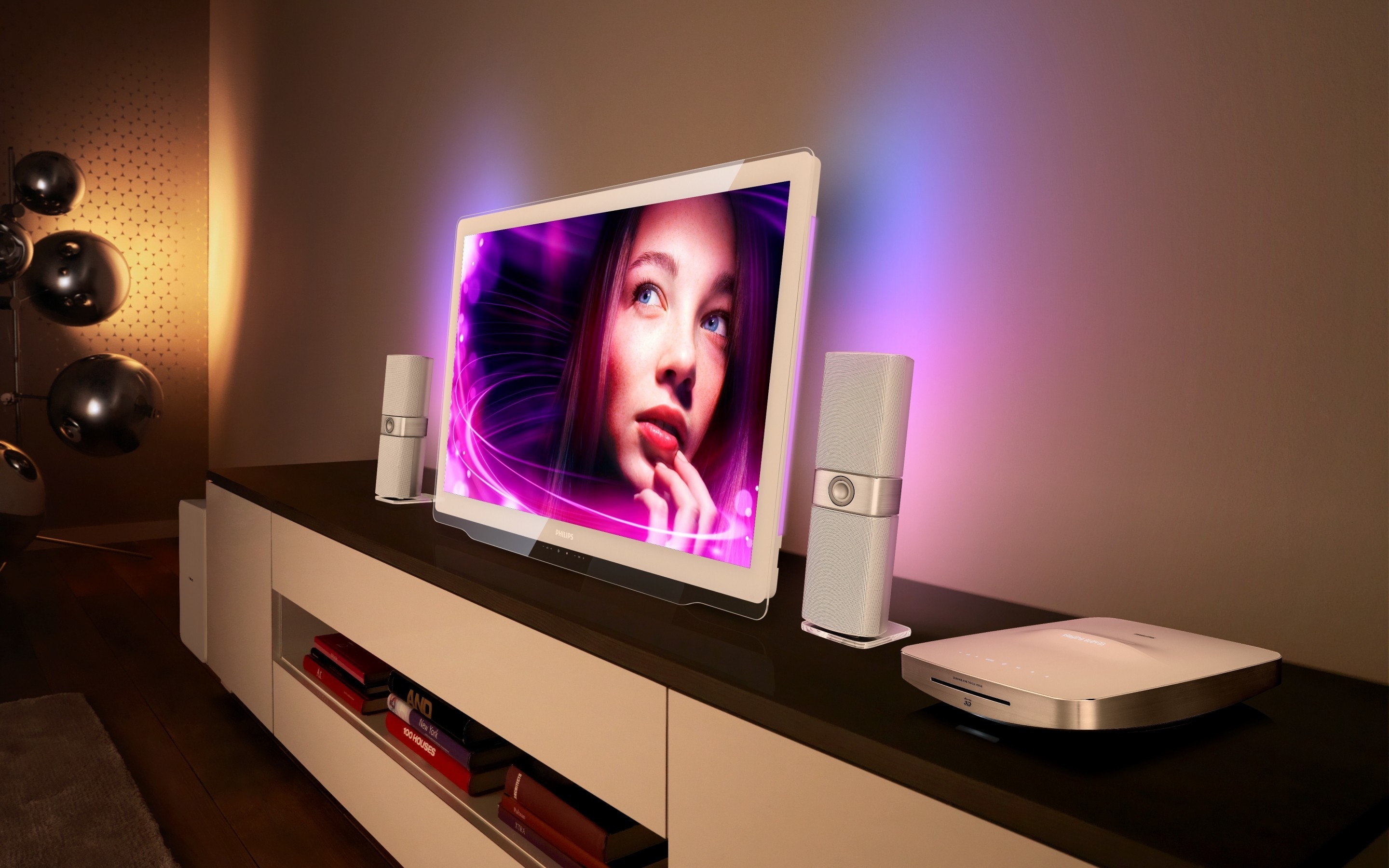 Philips DesignLine TV for 2880 x 1800 Retina Display resolution