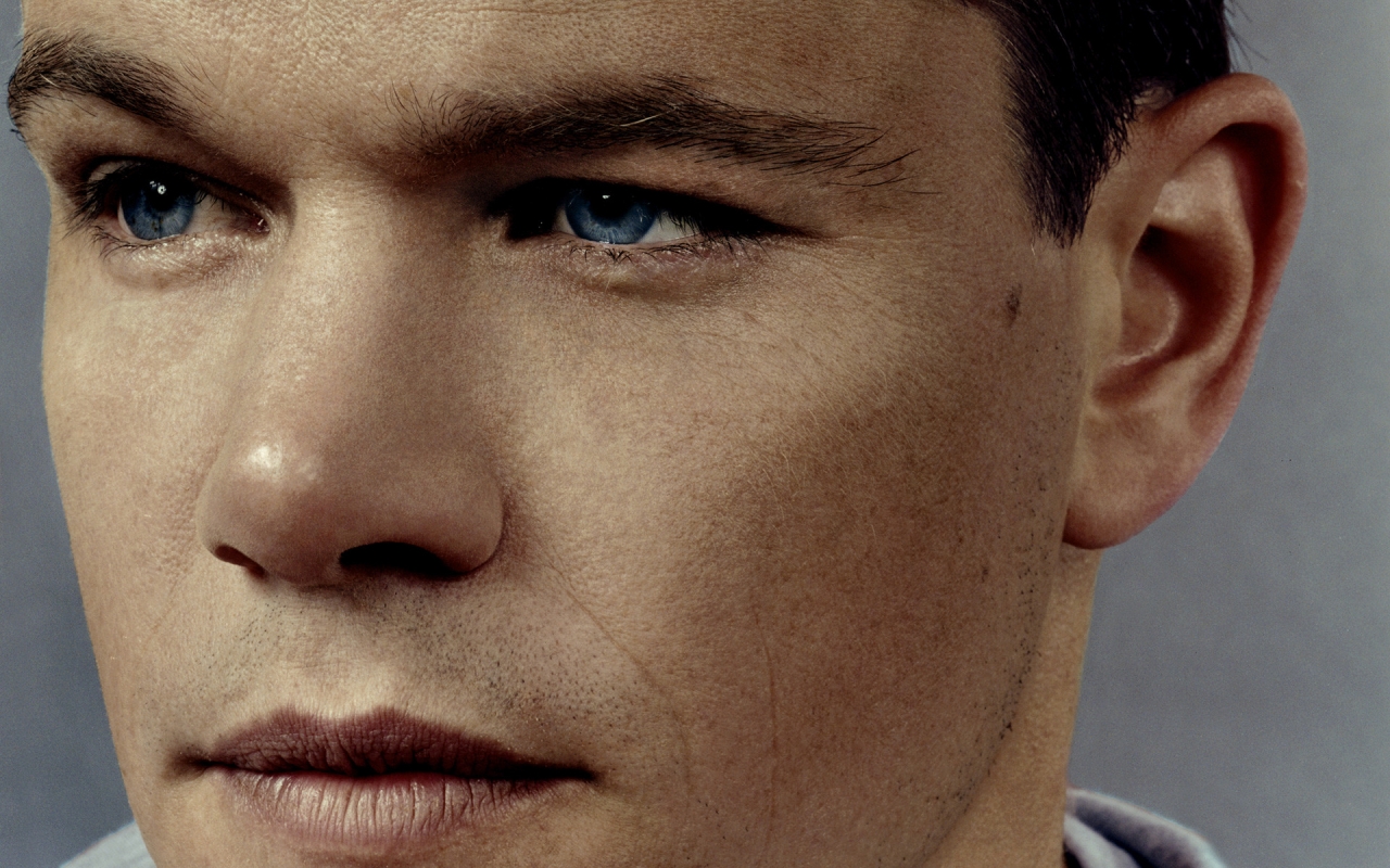 Photo shoot Matt Damon for 1280 x 800 widescreen resolution