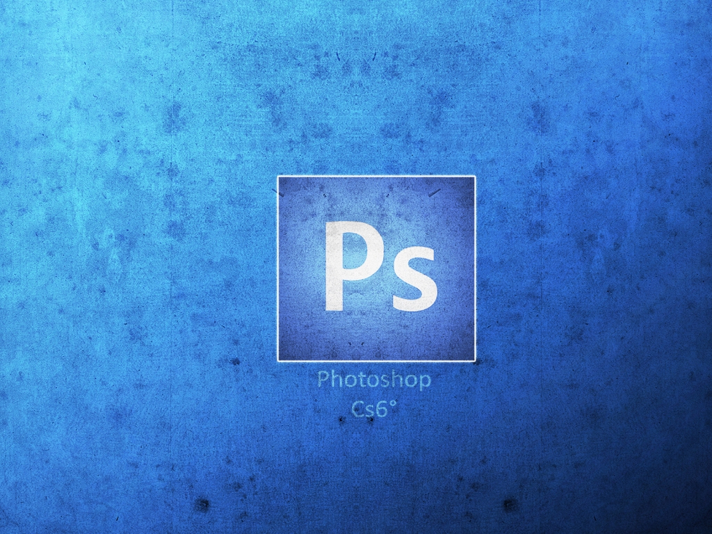 Photoshop CS6 Logo for 1024 x 768 resolution