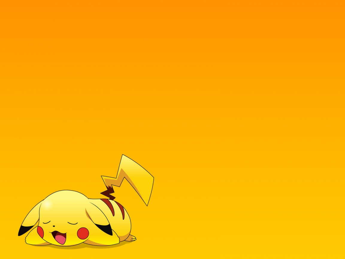 Pikachu for 1152 x 864 resolution