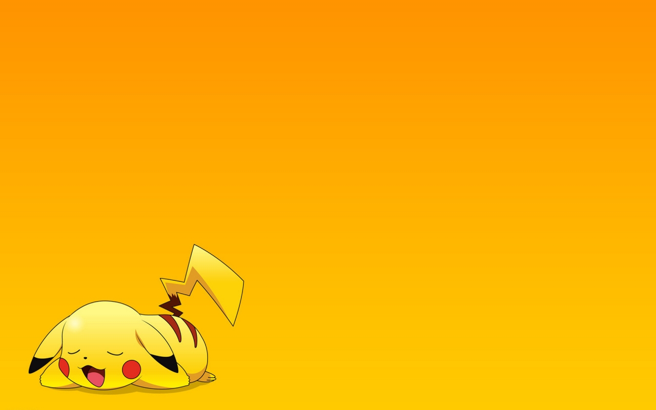 Pikachu for 1280 x 800 widescreen resolution