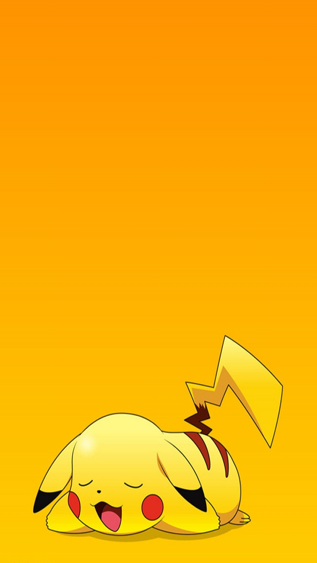 Pikachu for 640 x 1136 iPhone 5 resolution
