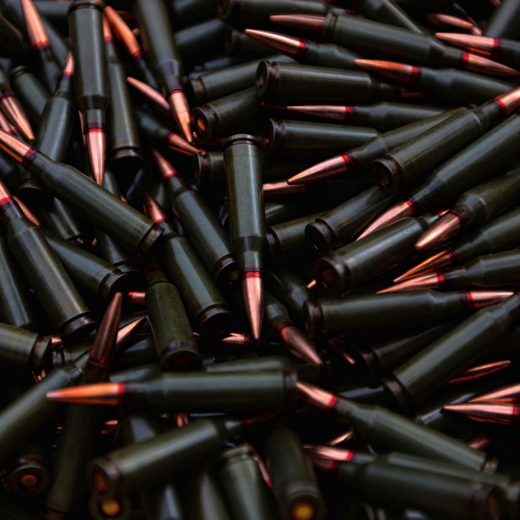 Pile of Bullets for 1024 x 1024 iPad resolution