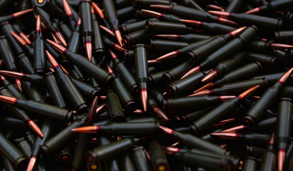 Pile of Bullets for 1024 x 600 widescreen resolution