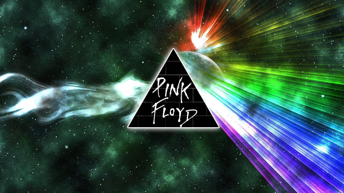 Pink Floyd Lights for 1366 x 768 HDTV resolution