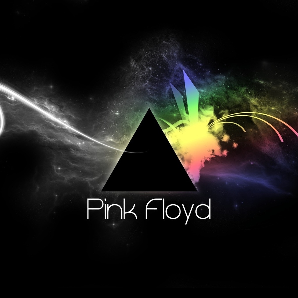 Pink Floyd Logo Design for 1024 x 1024 iPad resolution