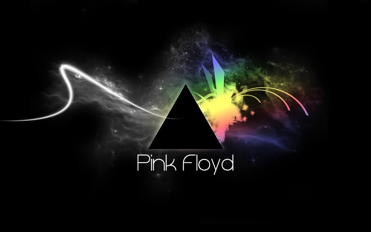 Pink Floyd Logo Design for 1280 x 800 widescreen resolution