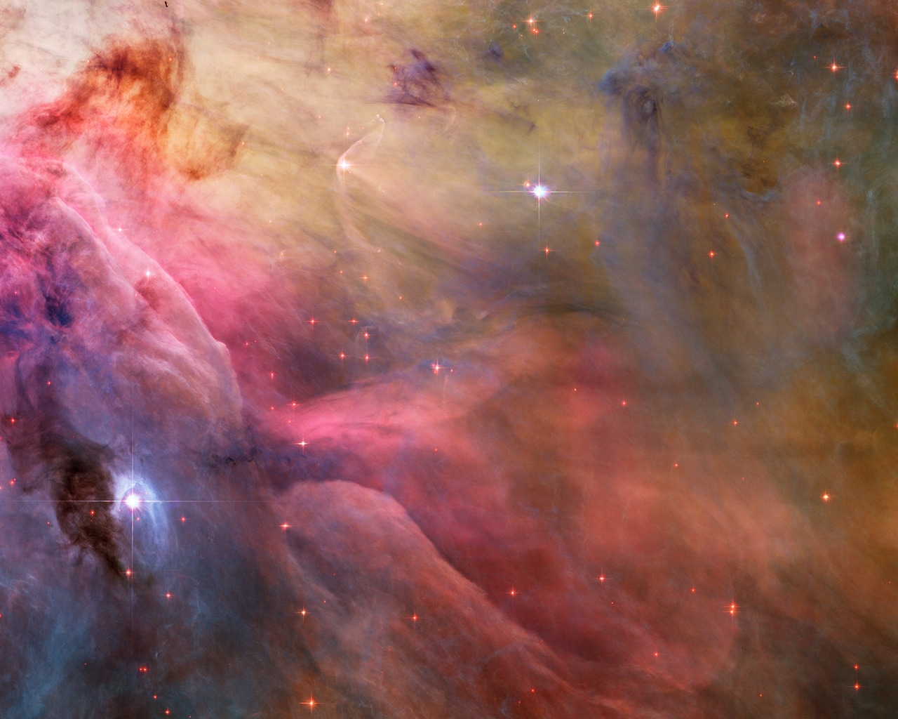 Pink Nebula for 1280 x 1024 resolution