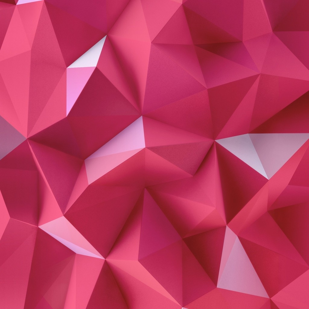 Pink Triangles for 1024 x 1024 iPad resolution