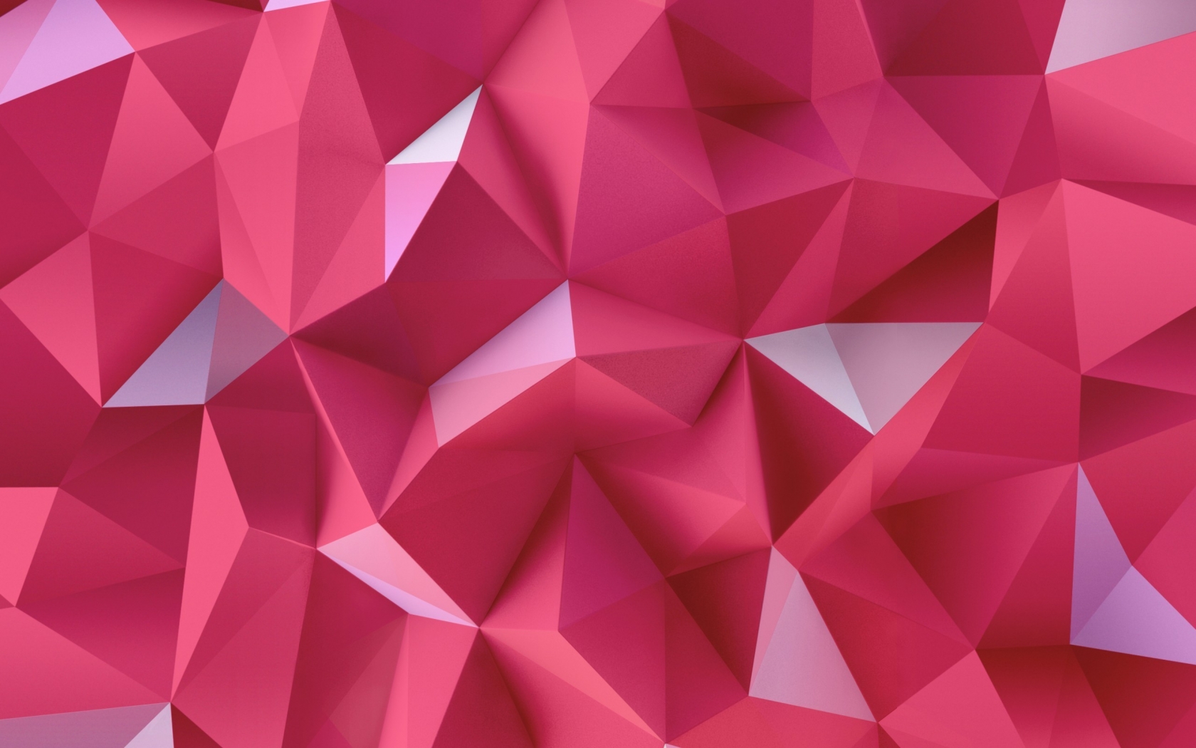 Pink Triangles for 1680 x 1050 widescreen resolution