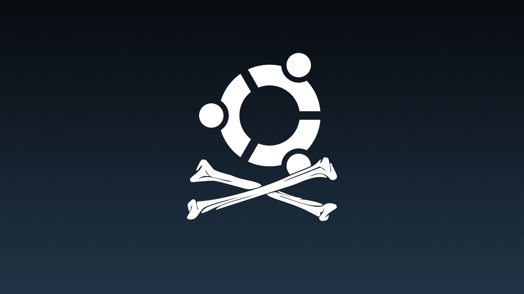 Pirate Ubuntu for 1680 x 945 HDTV resolution