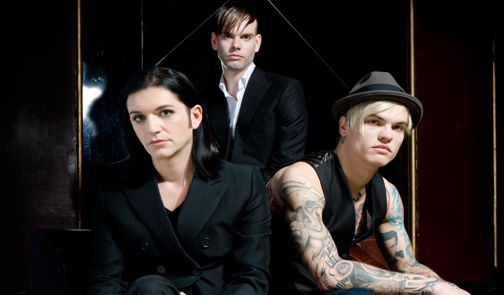 Placebo Band Poster for 1024 x 600 widescreen resolution