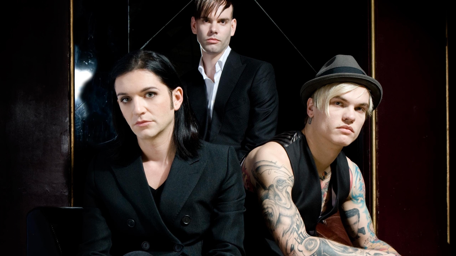 Placebo Band Poster for 1536 x 864 HDTV resolution