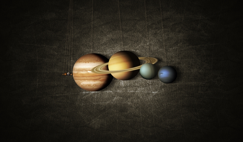 Planets Aligned for 1024 x 600 widescreen resolution