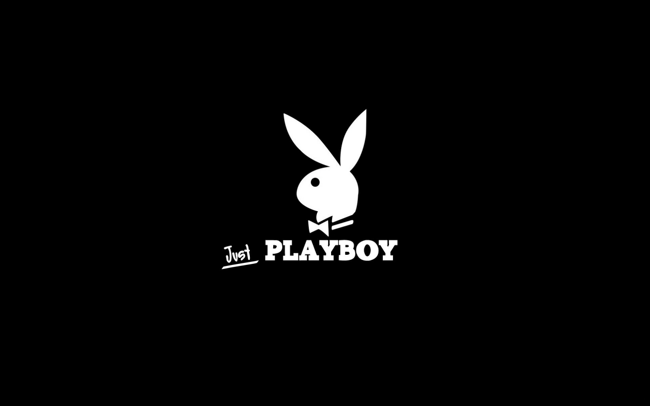 Playboy Logo for 1280 x 800 widescreen resolution