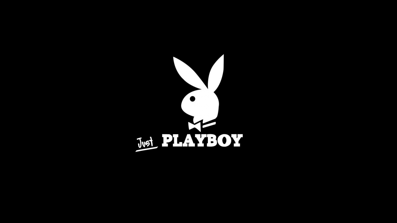 Playboy Logo for 1366 x 768 HDTV resolution