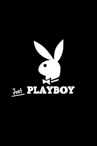 Playboy Logo for 320 x 480 iPhone resolution