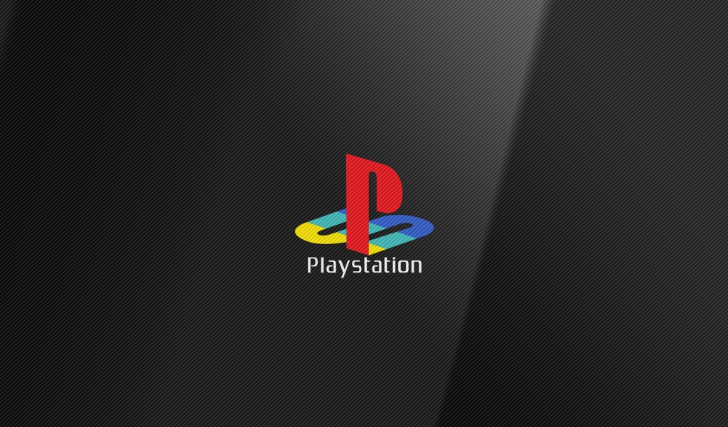 PlayStation Logo for 1024 x 600 widescreen resolution