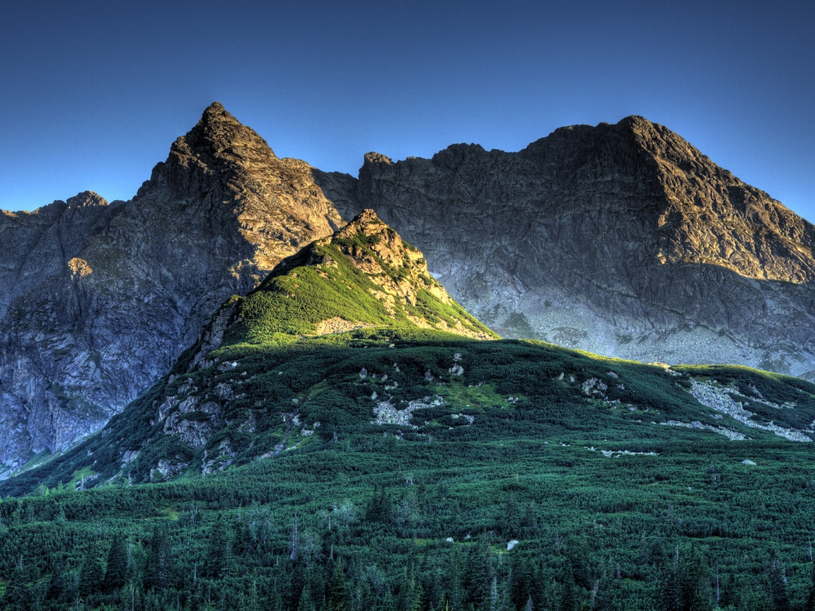 Polish Tatra Mountains for 1152 x 864 resolution