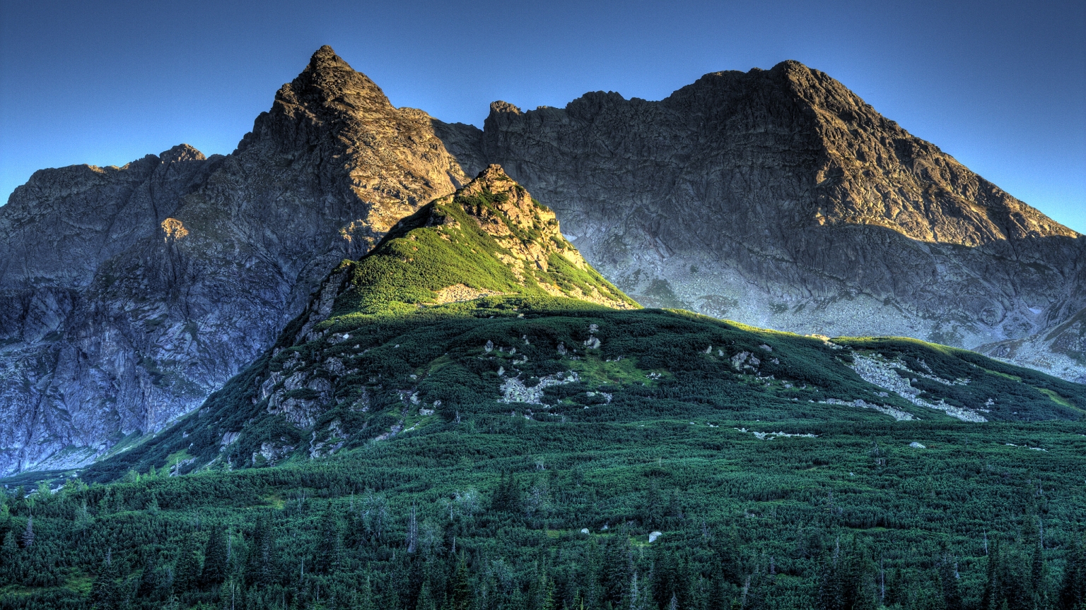 Polish Tatra Mountains for 1536 x 864 HDTV resolution