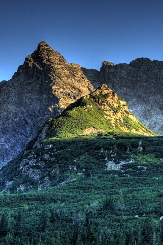Polish Tatra Mountains for 320 x 480 iPhone resolution